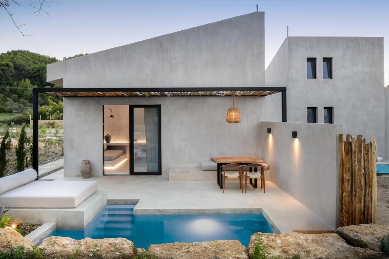Pure Villas Ormos Panagias Exteriör bild